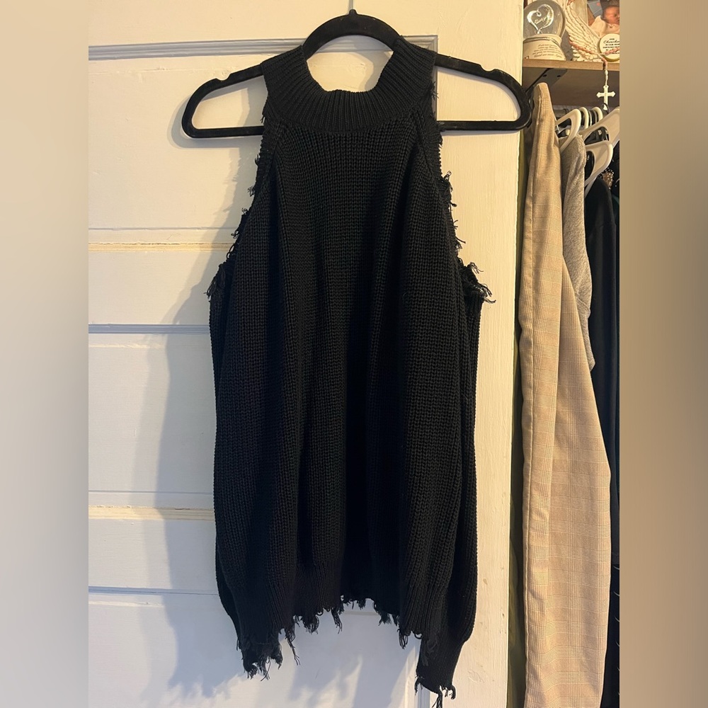 Fringe sweater